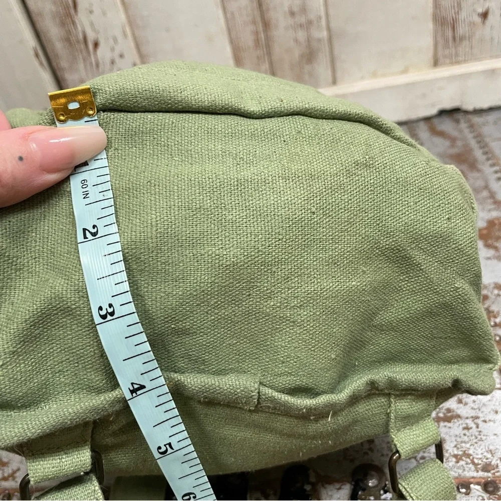 Small Canvas Backpack